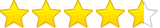 4.5 out of 5 stars.