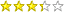 3.3333 star rating